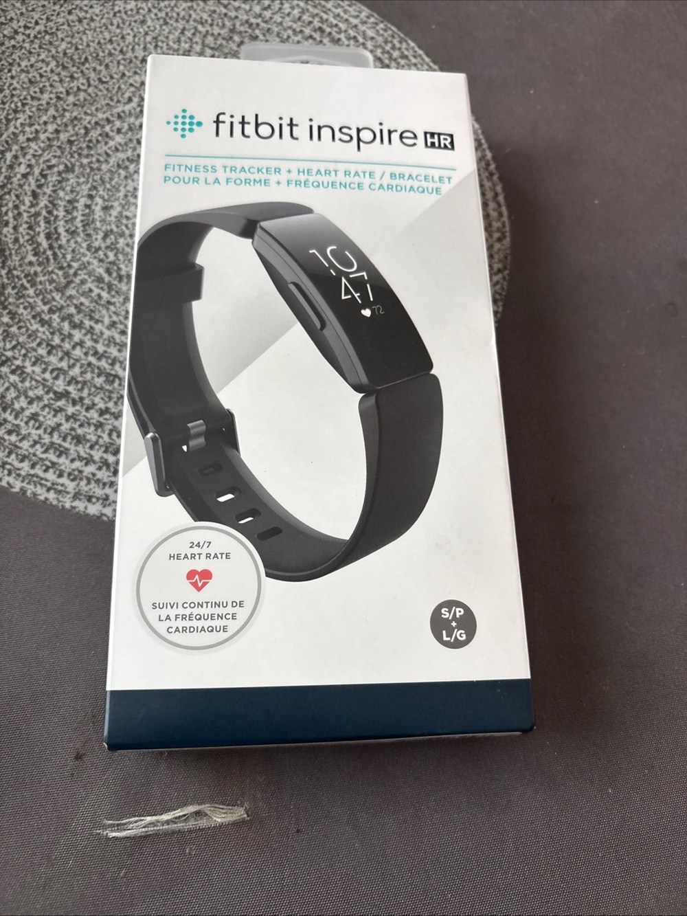 fitbit Inspire HR Fitness Tracker - Black Band